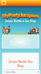 Mobile Screenshot of mypartyjumpers.com